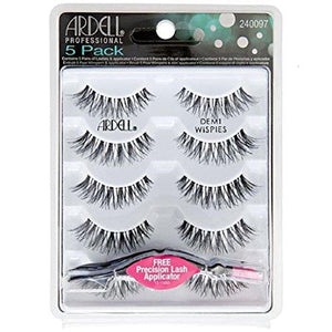 Ardell - Strip Lashes Multipacks - 5 Pack Demi Wispies Black-Beyond Polish