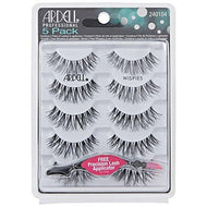 Ardell - Strip Lashes Multipacks - 5 Pack Wispies Black-Beyond Polish