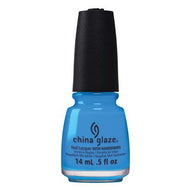 China Glaze - DJ Blue My Mind 0.5 oz - #82606-Beyond Polish