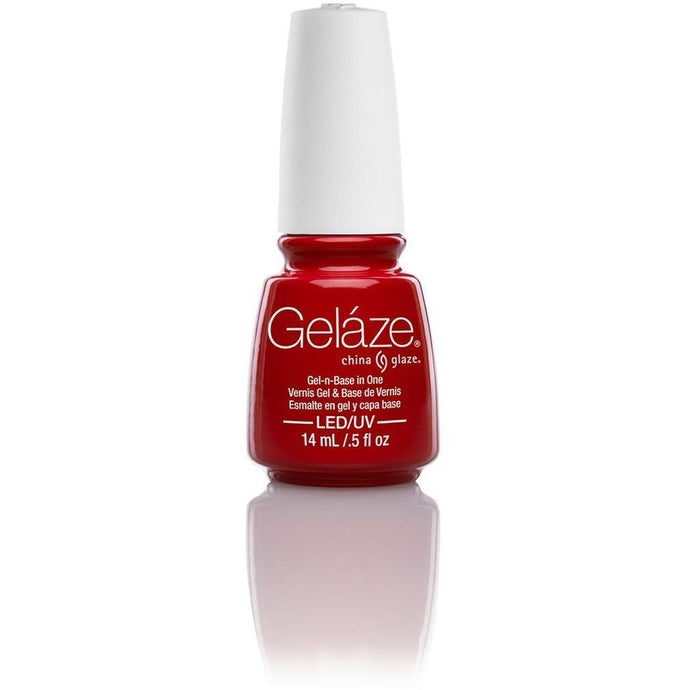 China Glaze Gelaze - Salsa 0.5 oz - #81636-Beyond Polish