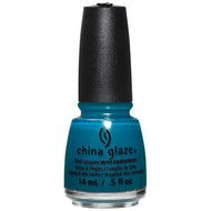 China Glaze - Jagged Little Teal 0.5 oz - #83611-Beyond Polish