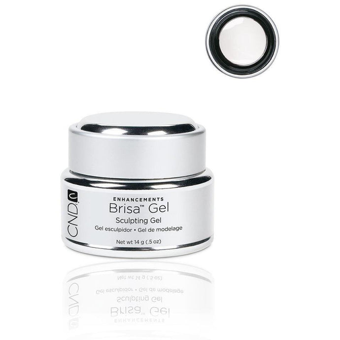 CND - Brisa Sculpting Gel - Pure White - Opaque 0.5 oz-Beyond Polish