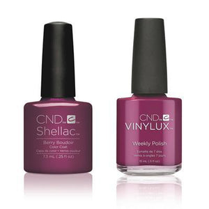 CND - Shellac & Vinylux Combo - Berry Boudoir-Beyond Polish