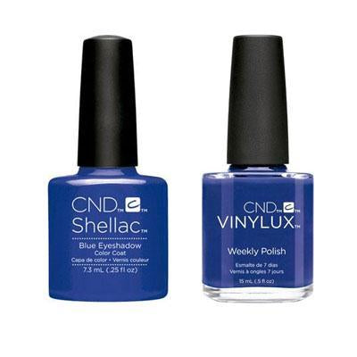 CND - Shellac & Vinylux Combo - Blue Eyeshadow-Beyond Polish