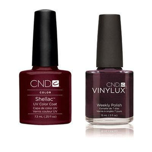 CND - Shellac & Vinylux Combo - Dark Lava-Beyond Polish