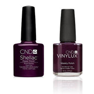 CND - Shellac & Vinylux Combo - Plum Paisley-Beyond Polish