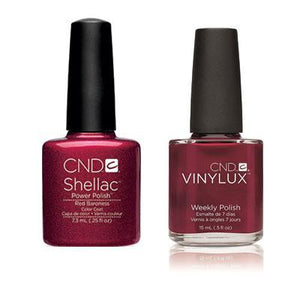 CND - Shellac & Vinylux Combo - Red Baroness-Beyond Polish