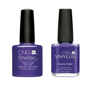 CND - Shellac & Vinylux Combo - Video Violet-Beyond Polish